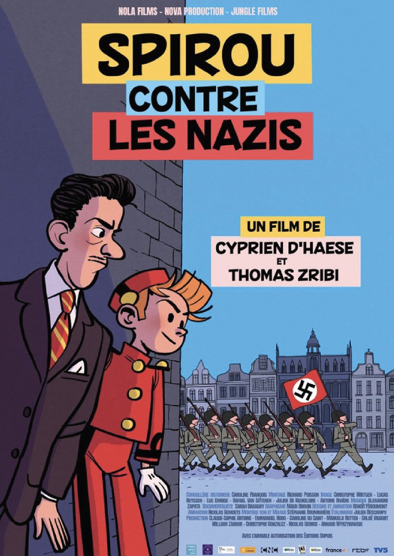 Spirou contre les Nazis — affiche officielle